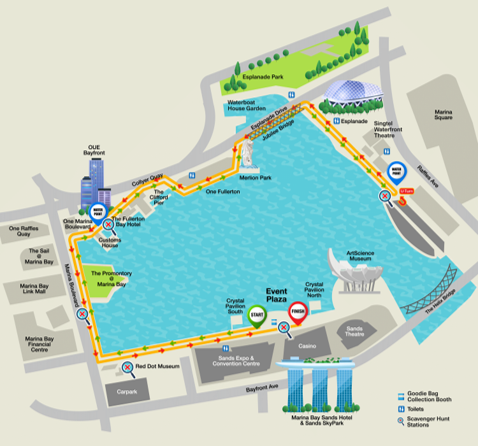 Heartstrings Walk 2025 Route